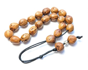 19 Juniper Seed Aromatic Worry Beads, Greek Komboloi,  ANDIZ Tesbih Efe Maskot Prayer Rosary 124