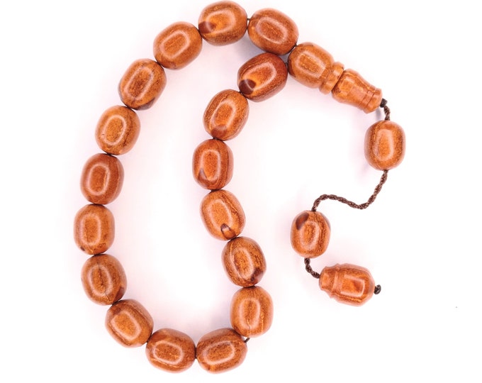 Featured listing image: 17 Juniper Seed Worry Beads, ANDIZ Efe Tesbih, Prayer Tasbih Maskot Turkish Komboloi, Rosary Misbaha  795