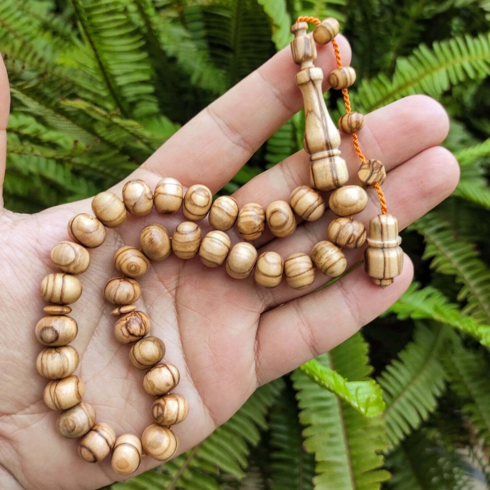 Centuryold Olive Tree Wood Prayer Beads Tasbih Zeytin Tesbih Etsy