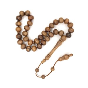 33 Walnut Tree Prayer Beads, Worry Beads Ceviz Agaci Tesbih Dua Tasbih Rosary Tasbeeh Komboloi Misbaha Subha 119