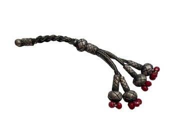 Trabzon kazaz hand-knitted tassel Islamic Prayer Beads Misbaha Tasbeeh Tesbih Kazaziye Gümüş Püskül