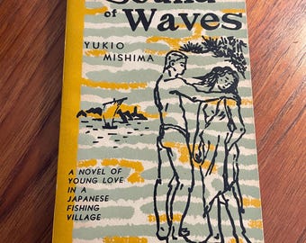 rare 'The Sound of Waves' by Yukio Mishima / second English printing / 1958 / fiction