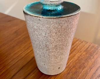 Gerhard Dölz ceramic vase circa 1960s / Saalfelder Gruppe / East German pottery