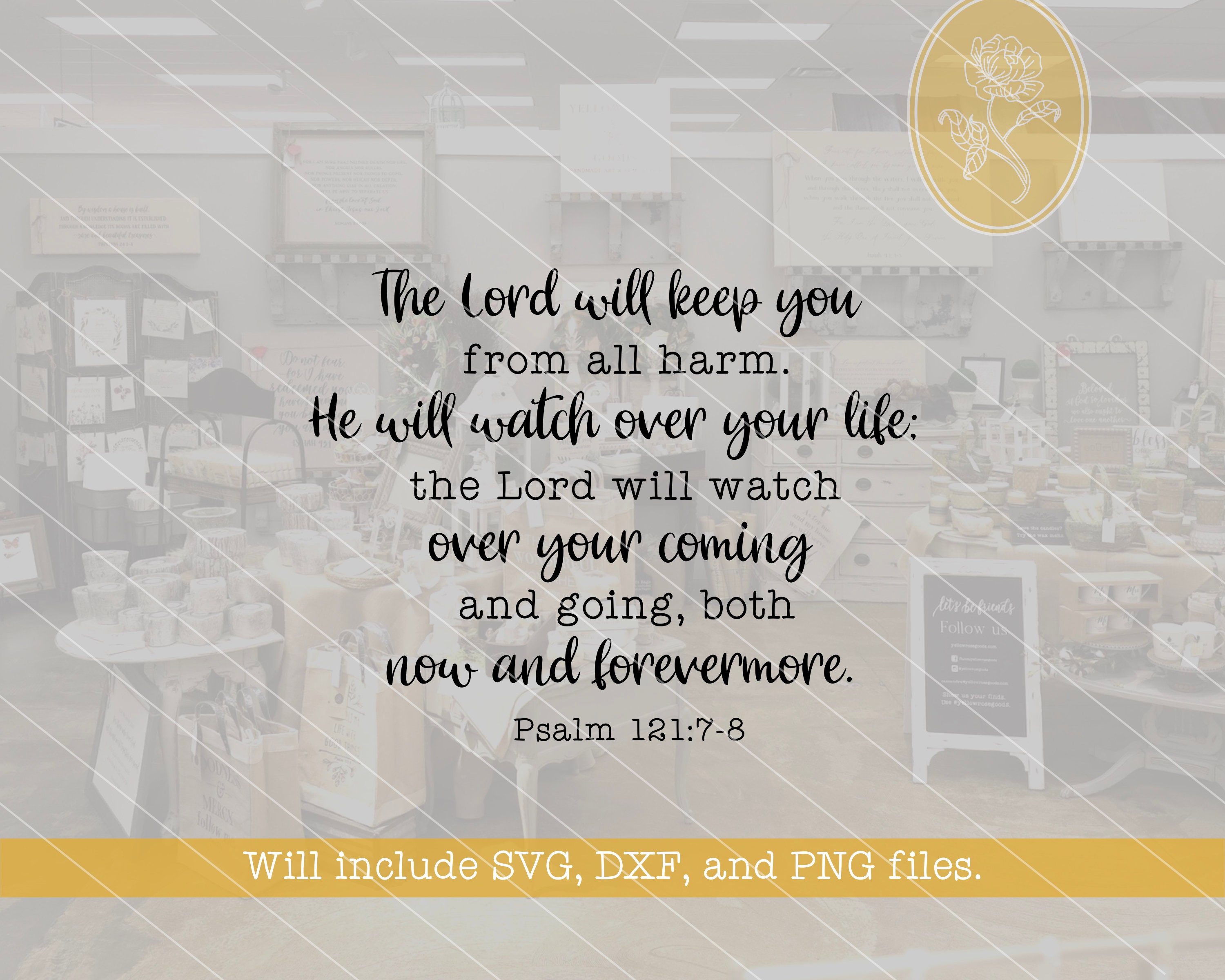 SVG FILES, the Lord Will Keep You, Christian SVG, Inspirational Svg ...