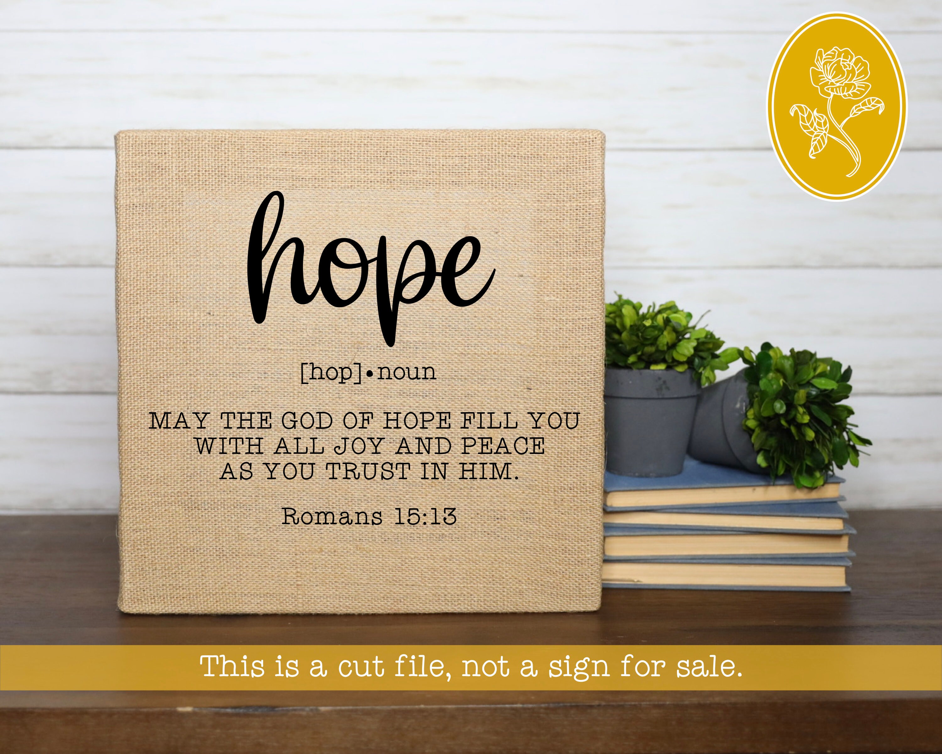 SVG FILES, Hope Definition, Scripture Svg, Bible Verse Svg, Christian