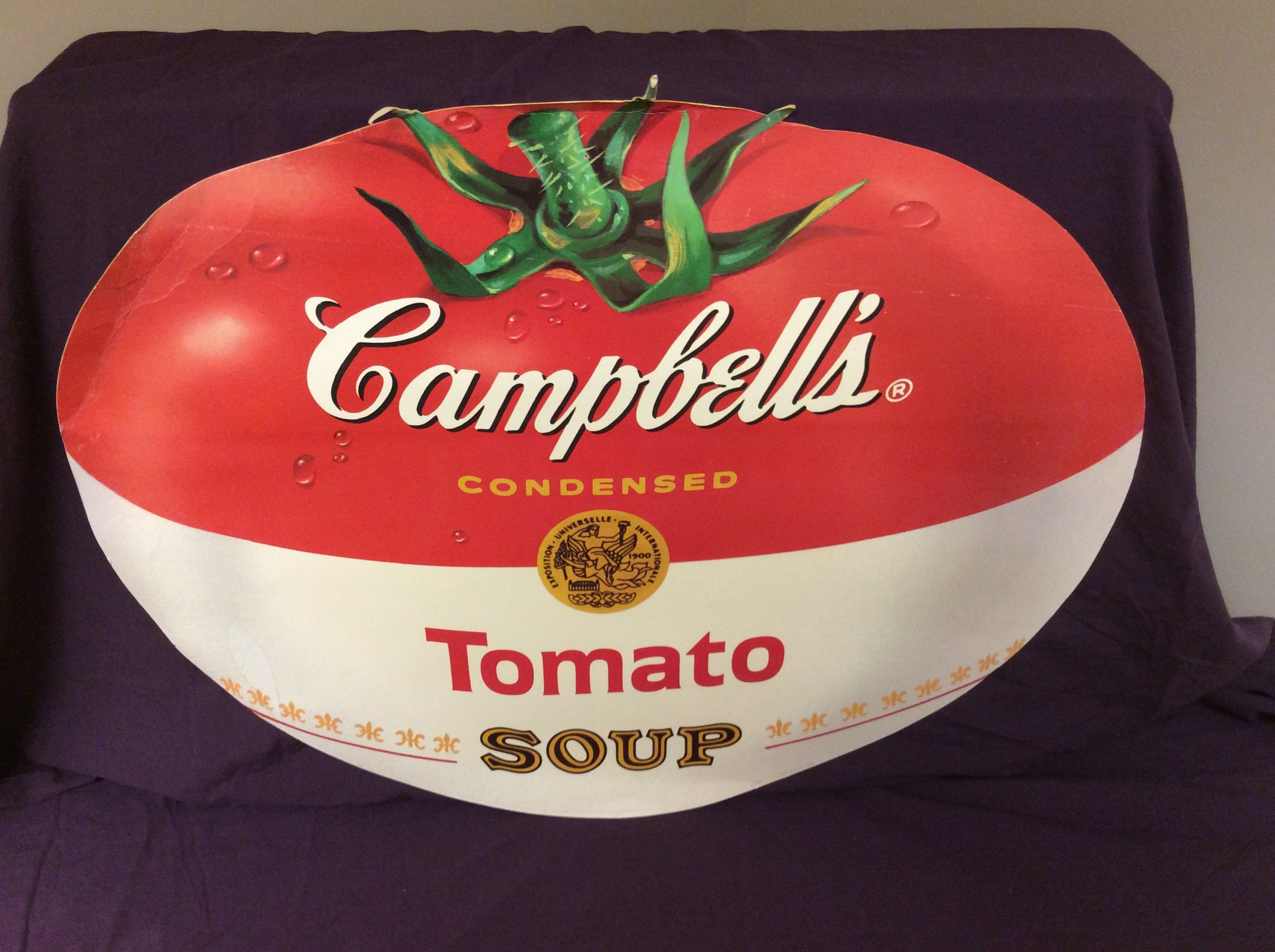 Campbell's Soup Tomato Soup Wall Art Lithograph Etsy