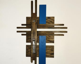Original Minimalist Woodworking by Mobius Frame Art