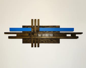 Original Minimalist Woodworking by Mobius Frame Art