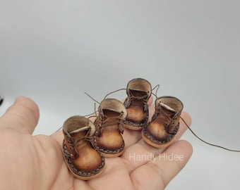 Custom Handmade Blythe Doll Boots – Made-to-Order 1/6 Scale Doll Shoes