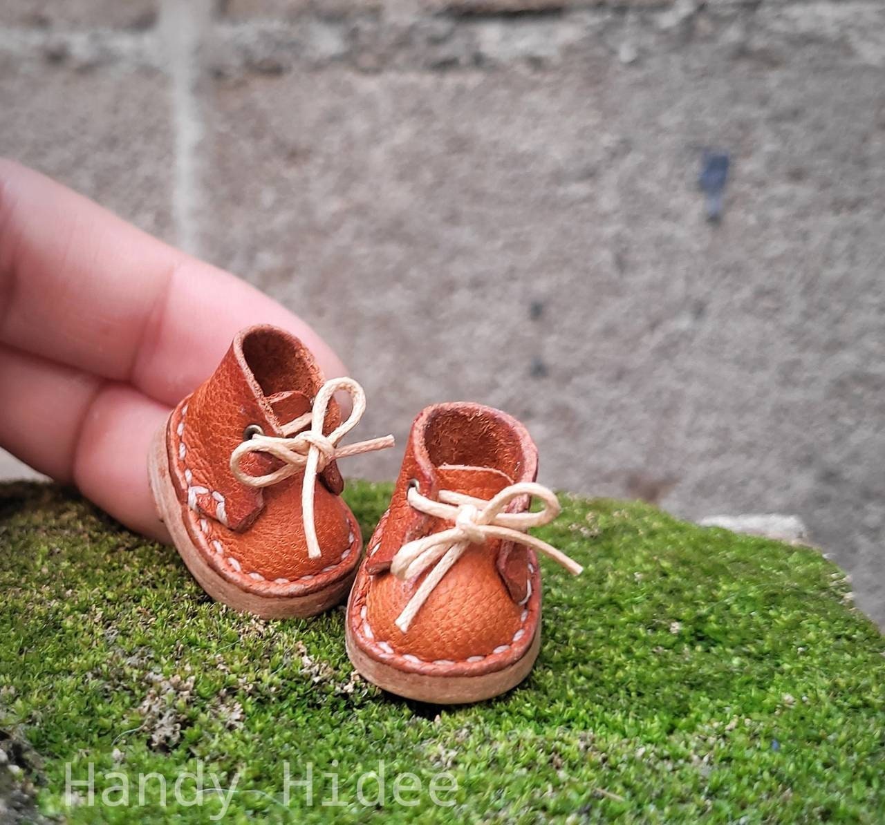 Leather Doll Shoes Boots for Your Lovely Blythe Etsy