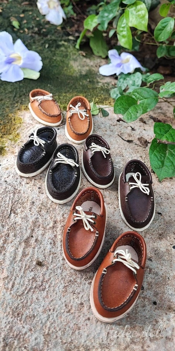 Handmade Leather Loafers for Paola Reina Doll – Custom Doll Shoes – Unique Artisan Footwear