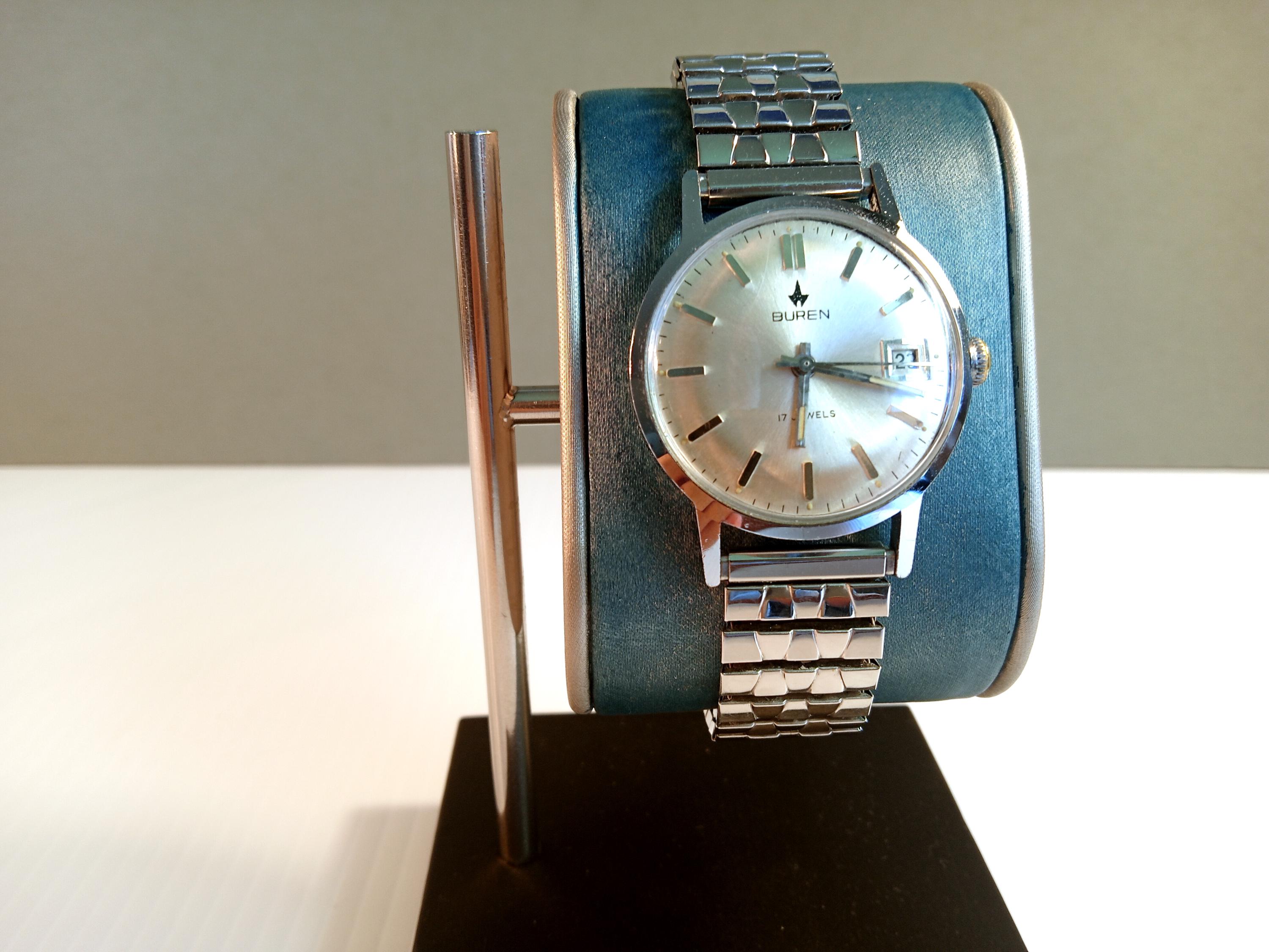 BUREN ビューレン 17jewels 自動巻き A3414 Yahoo!オークション - BUREN SUPER SLENDER ビューレン スーパー