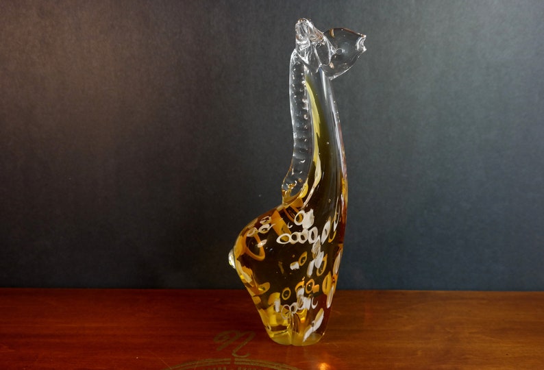 Vintage Murano or Murano style Glass Giraffe
