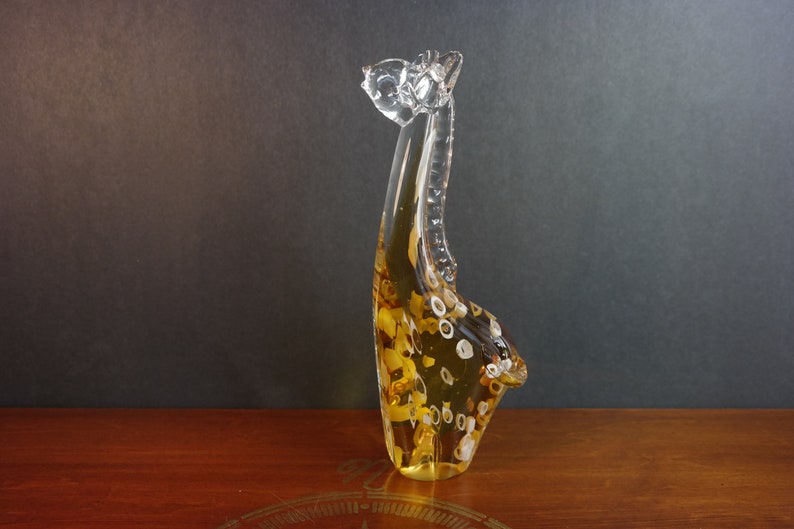Vintage Murano or Murano style Glass Giraffe