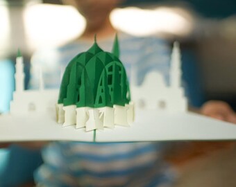 Medina 3D Pop Up Card - Embrace the Beauty of Hajj and Umrah