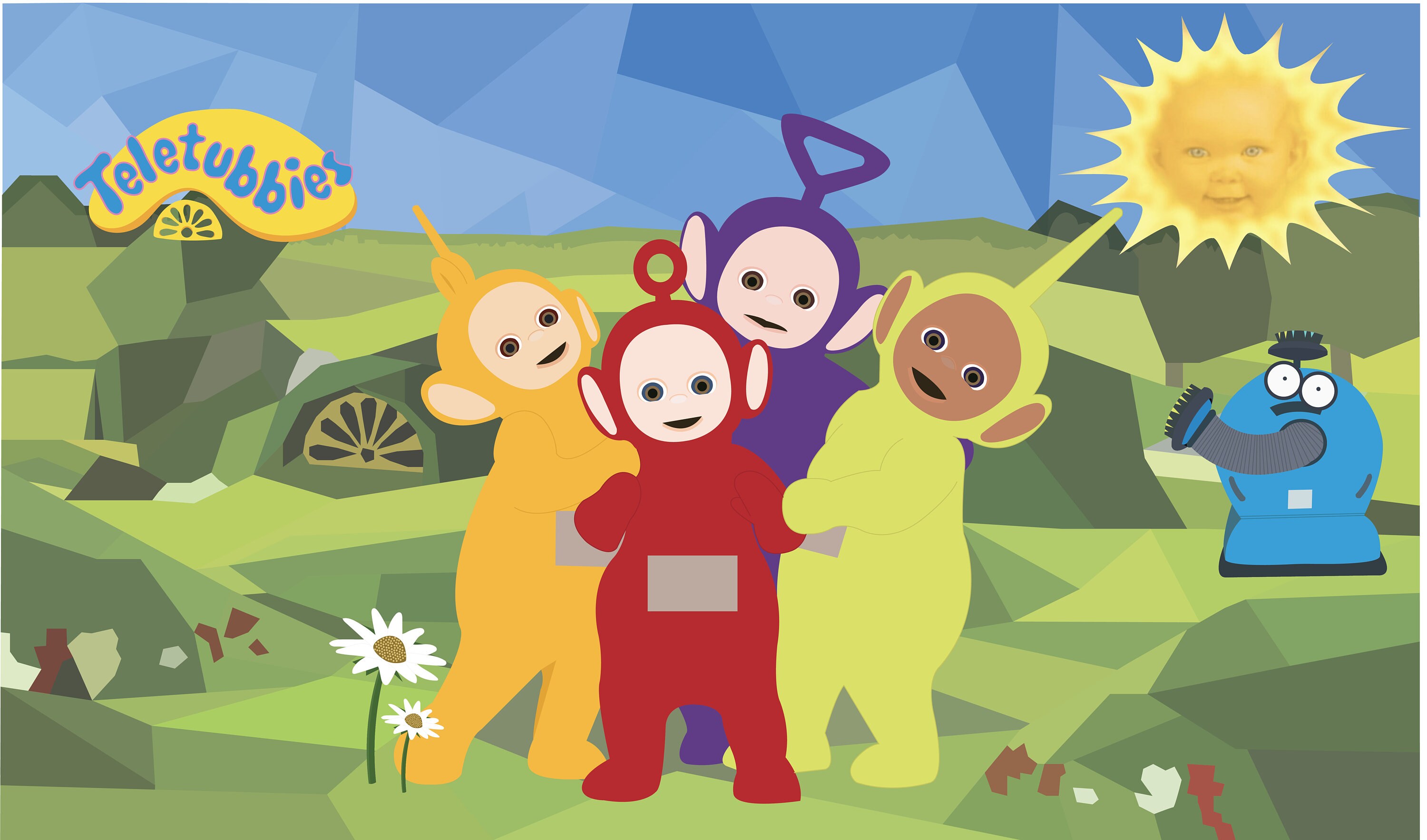 Teletubbies Graphic Design Etsy