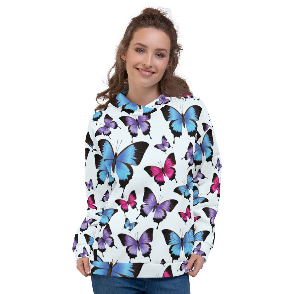 Cute butterfly sweatshirts Clearance