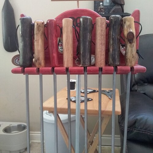 Happy Camper Outdoor Fire Pit Poker Etsy