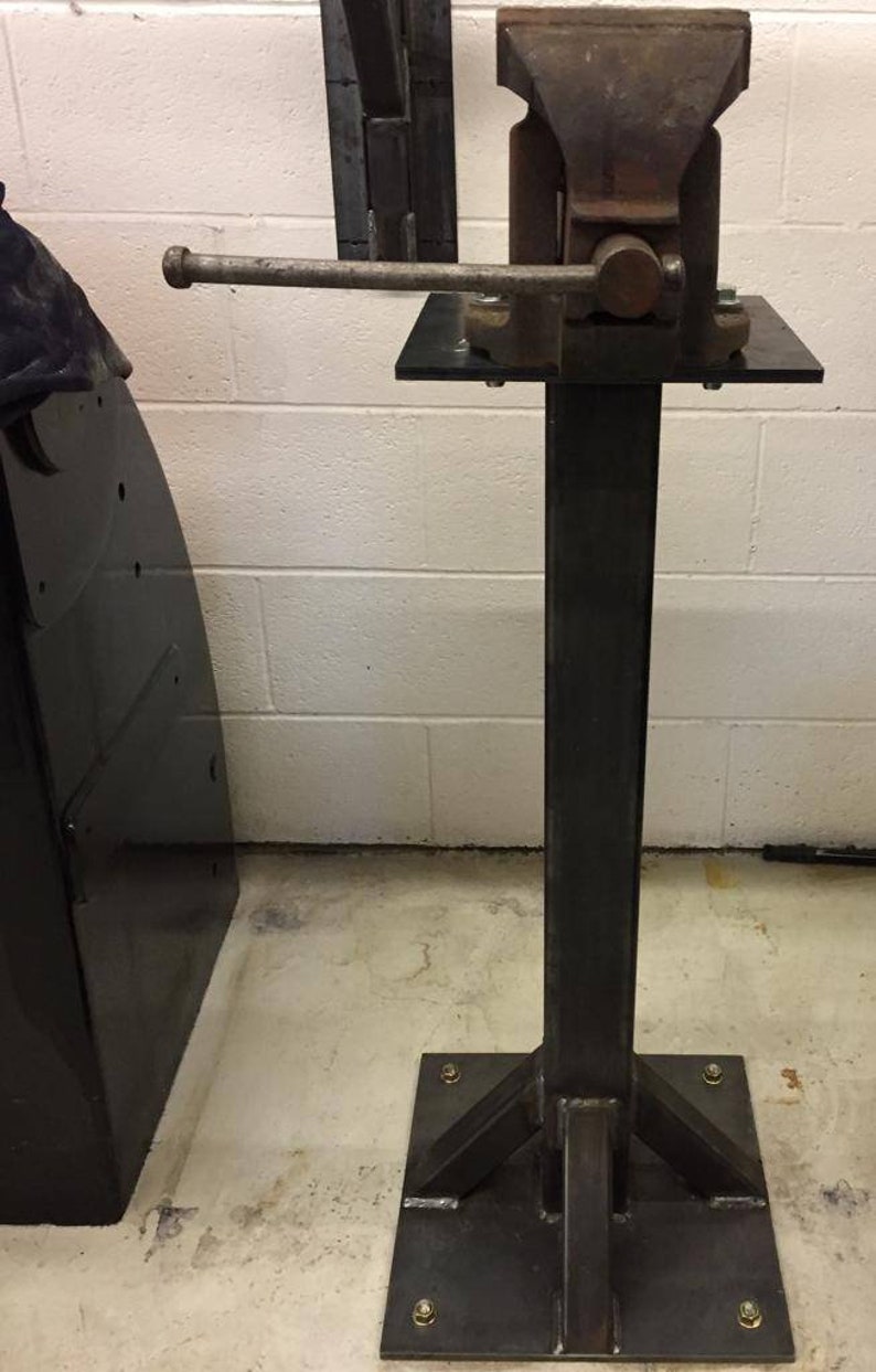 Heavy Duty Industrial Vice Stand Pedestal Made to Order Etsy