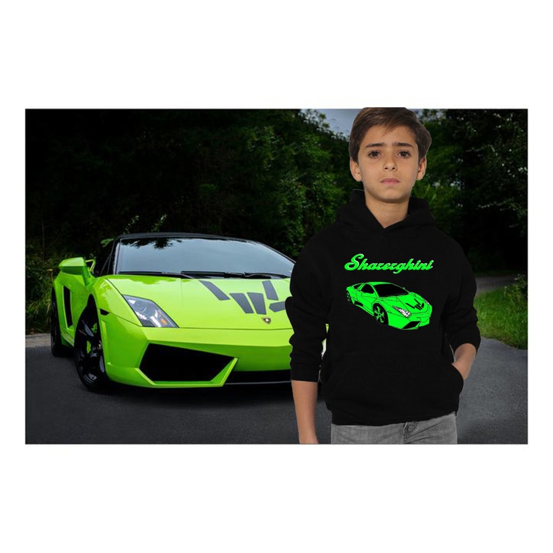 Sharerghini sweater Kids Sharerghini hoodie Share The Love Car kids hoodie share The Love Kids hoodie Share The Love shirt gift for son
