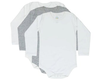 CBObaby Long Sleeve Bodysuits For All Ages