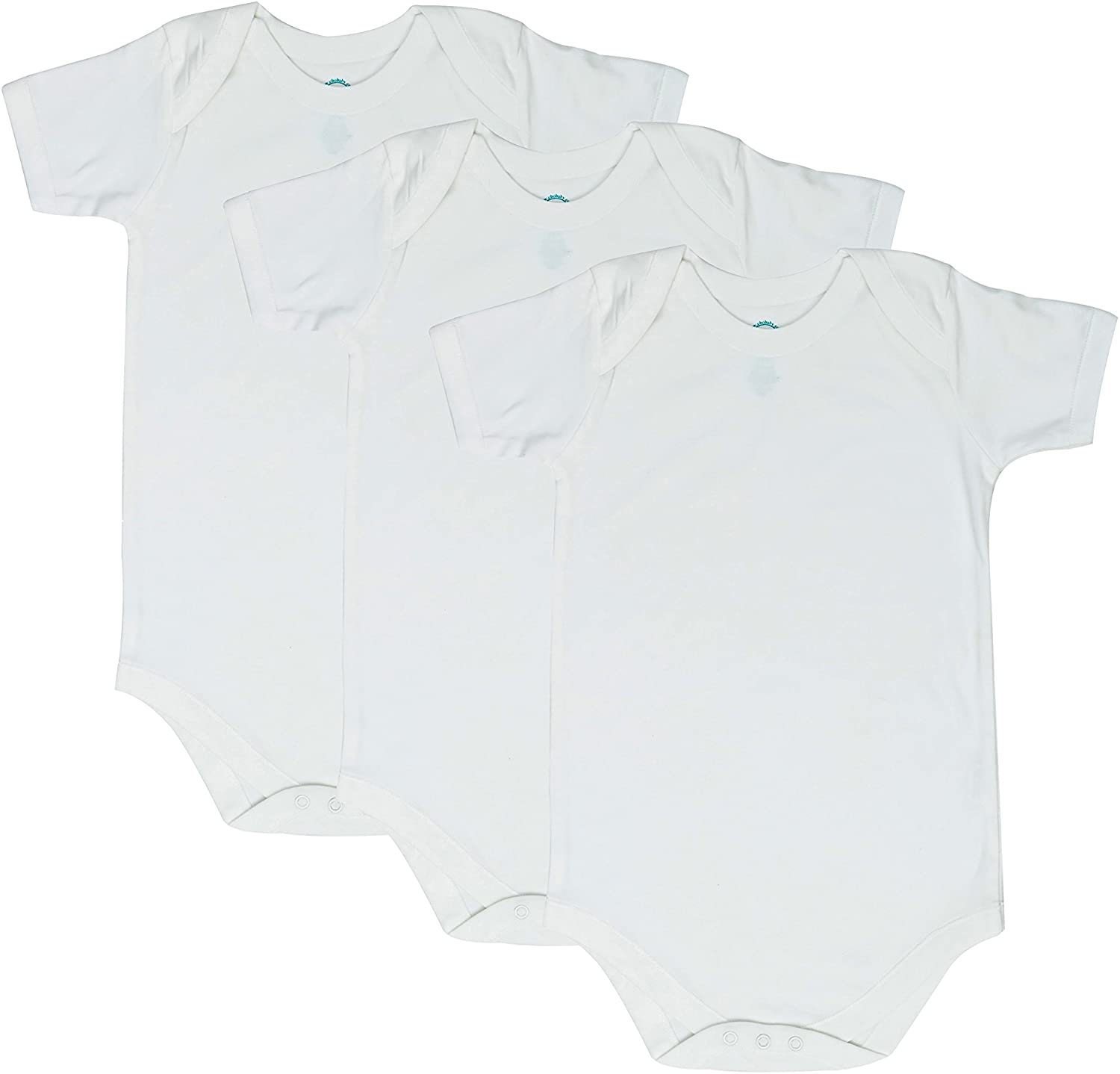 4T 5T 6T Toddler Bodysuit Short Sleeve Envelope Neck 3-Pack | Etsy