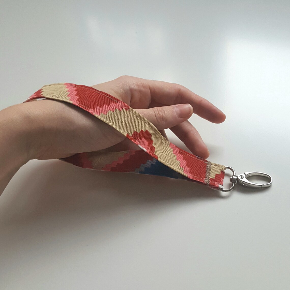 Lanyard Wristband Ethnic Colorful Etsy Sweden