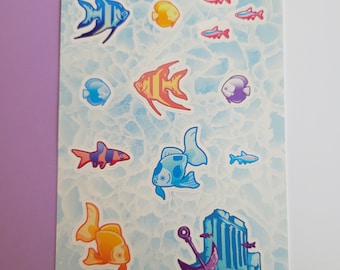Fishy Sticker Sheet