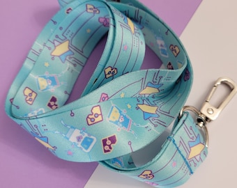 Robot Love Lanyard