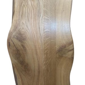 Live Edge Oak Cutting Board: Large Kitchen Chopping Block Cheese board image 8