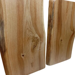 Live Edge Oak Cutting Board: Large Kitchen Chopping Block Cheese board image 10