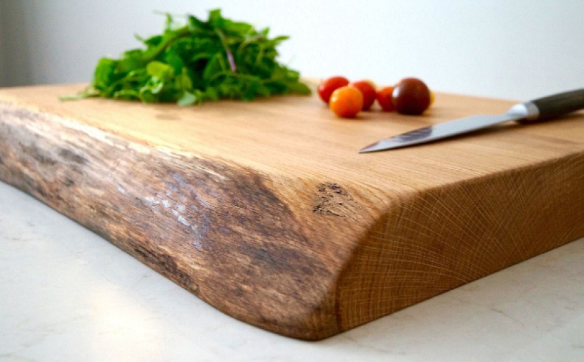 How do you treat a wooden chopping board