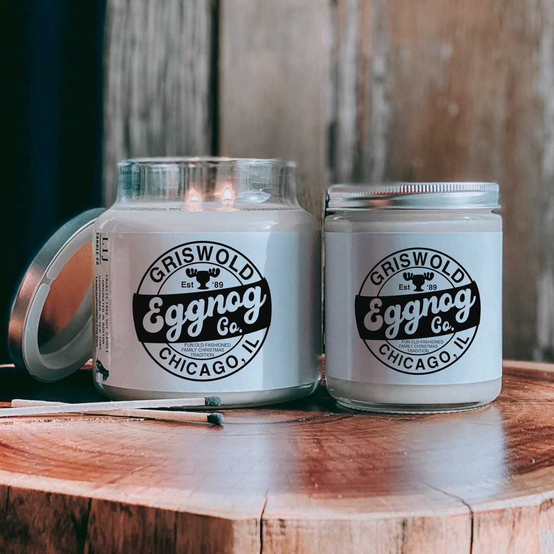 Spiced Eggnog Scented Candle Eggnog Scented Candle Gift for Etsy