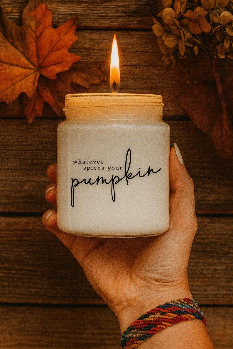 LiveInJoyCandleCo Candle