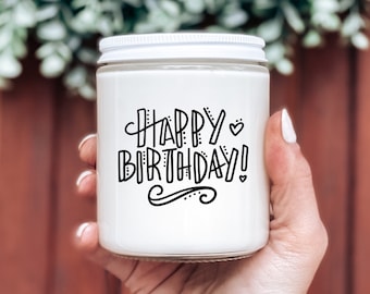 Birthday gifts for her, Birthday gift for him, Birthday candle, Happy birthday, Sprinkle Candle, Sprinkles, Personalized gift
