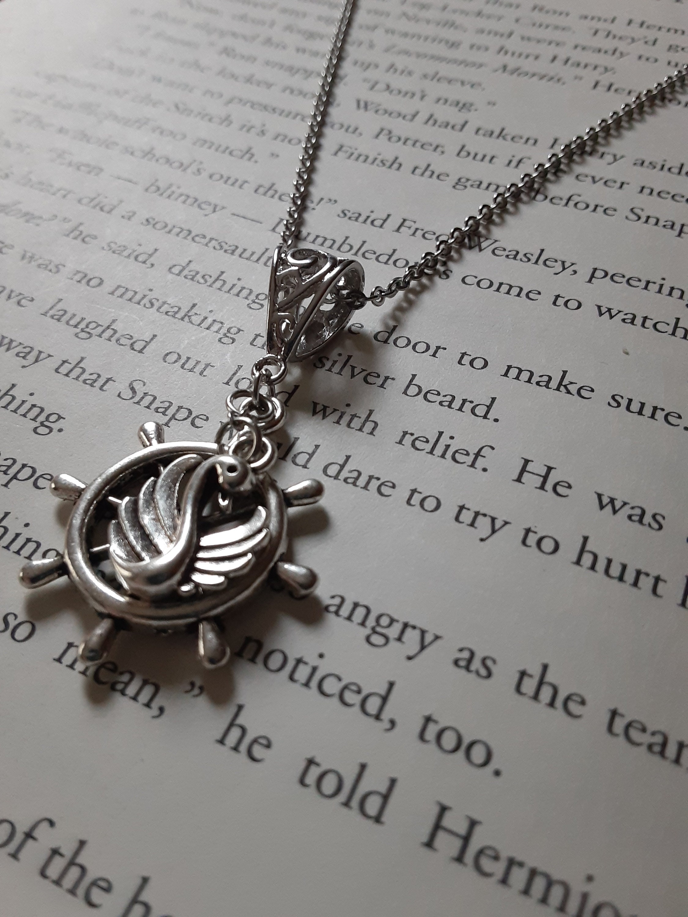 Once Upon A Time Captain Hook Emma Swan Captain Swan Necklace