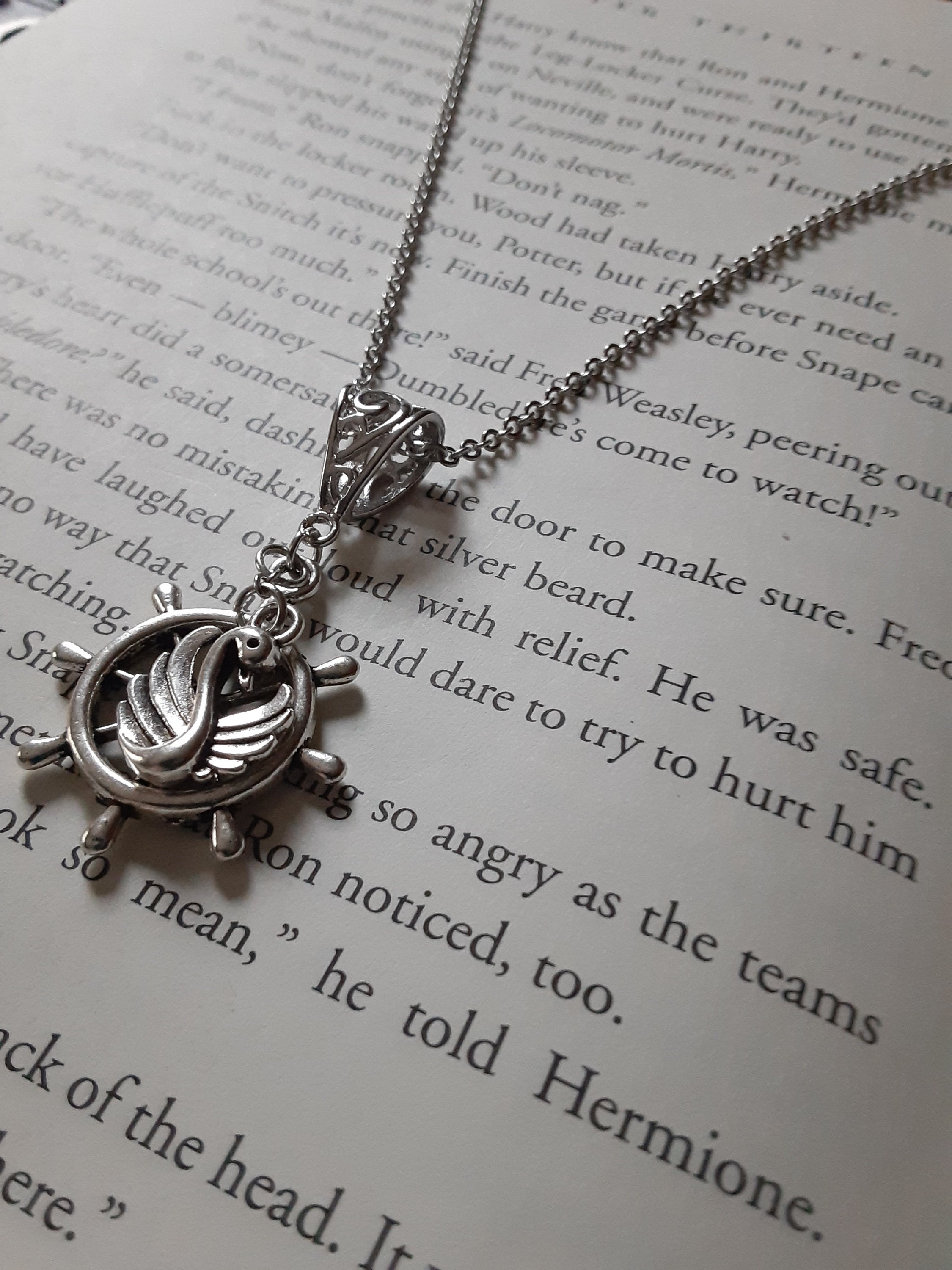 Once Upon A Time Captain Hook Emma Swan Captain Swan Necklace