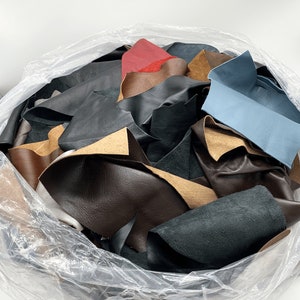 10 Lb Full Grain Authentic Leather Scrap Remnants Scrap Leather Pieces High Quality Great Value