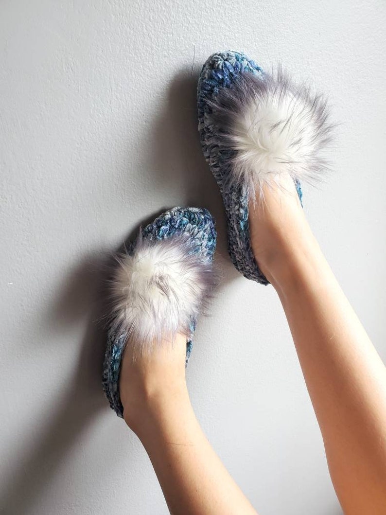 Wedding Gift, Bachelorette Party Gift, Fluffy Slippers for Women, Bridesmaids Proposal Gift Spruce