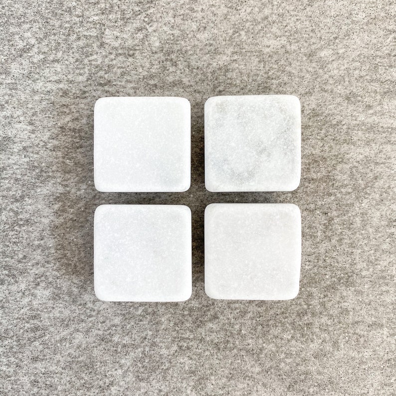 Stone Magnets Set of 4 or 6 Strong-Hold Magnet image 3