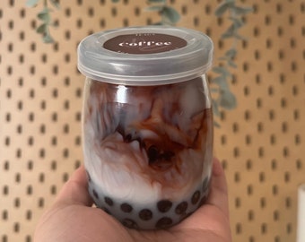 Coffee Milk Tea Boba Candle