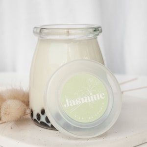 Jasmine Boba Tea Candle