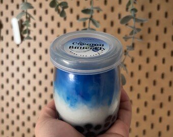 Coconut Butterfly Boba Candle