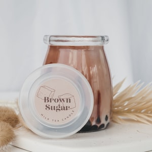 Brown Sugar Boba Candle image 1