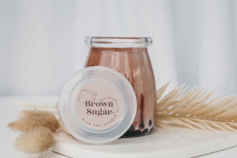 Brown Sugar Boba Candle image 1