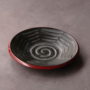 12cm / Kyoto Asobe Wooden Dish | Cup Saucer | Japanese Tableware