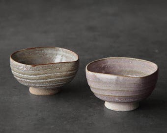 Unique Shape Sake Cup | Japanese Ceramic