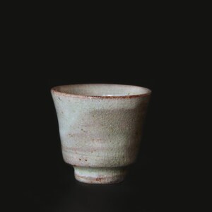 Small Sake Cup | Vintage Hagi Ware | Japanese Authentic Pottery