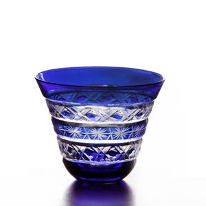 Japanese Kiriko Glass | Cup for Cold Sake