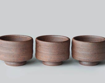 人間国宝 山本陶秀（1906-1994）作 備前焼酒杯 - Etsy 日本